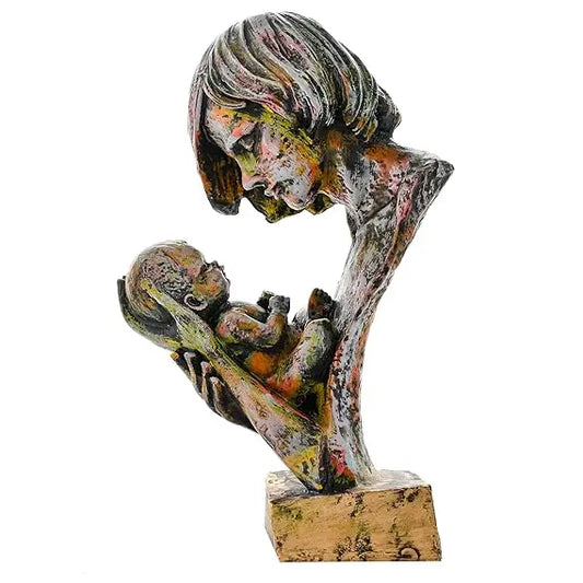 Handpainted Decorative Family Figurine AShop