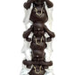 Handcrafted Antique Finish Laughing Buddha Decorative Figurine - 28 cm AShop