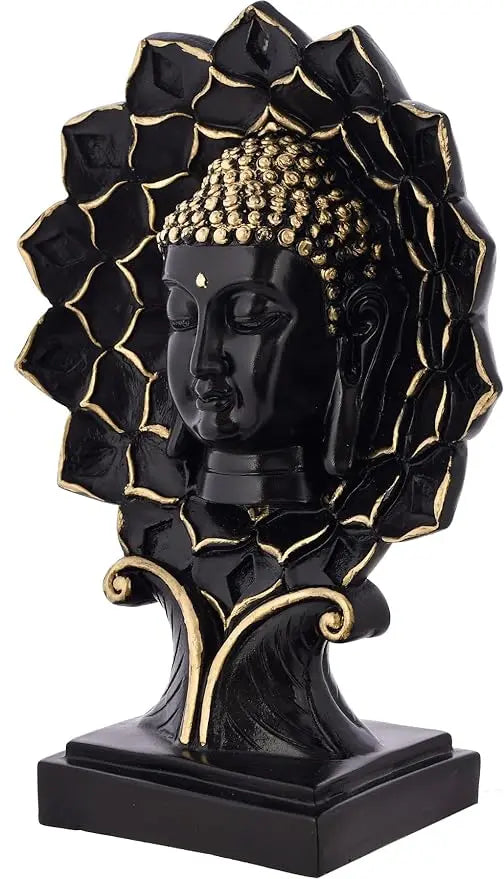 Elegant Buddha Face Statue for Home Decor AShop