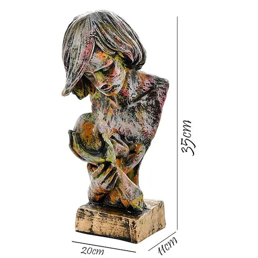 Handpainted Decorative Family Figurine AShop