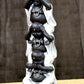 Handcrafted Antique Finish Laughing Buddha Decorative Figurine - 28 cm AShop